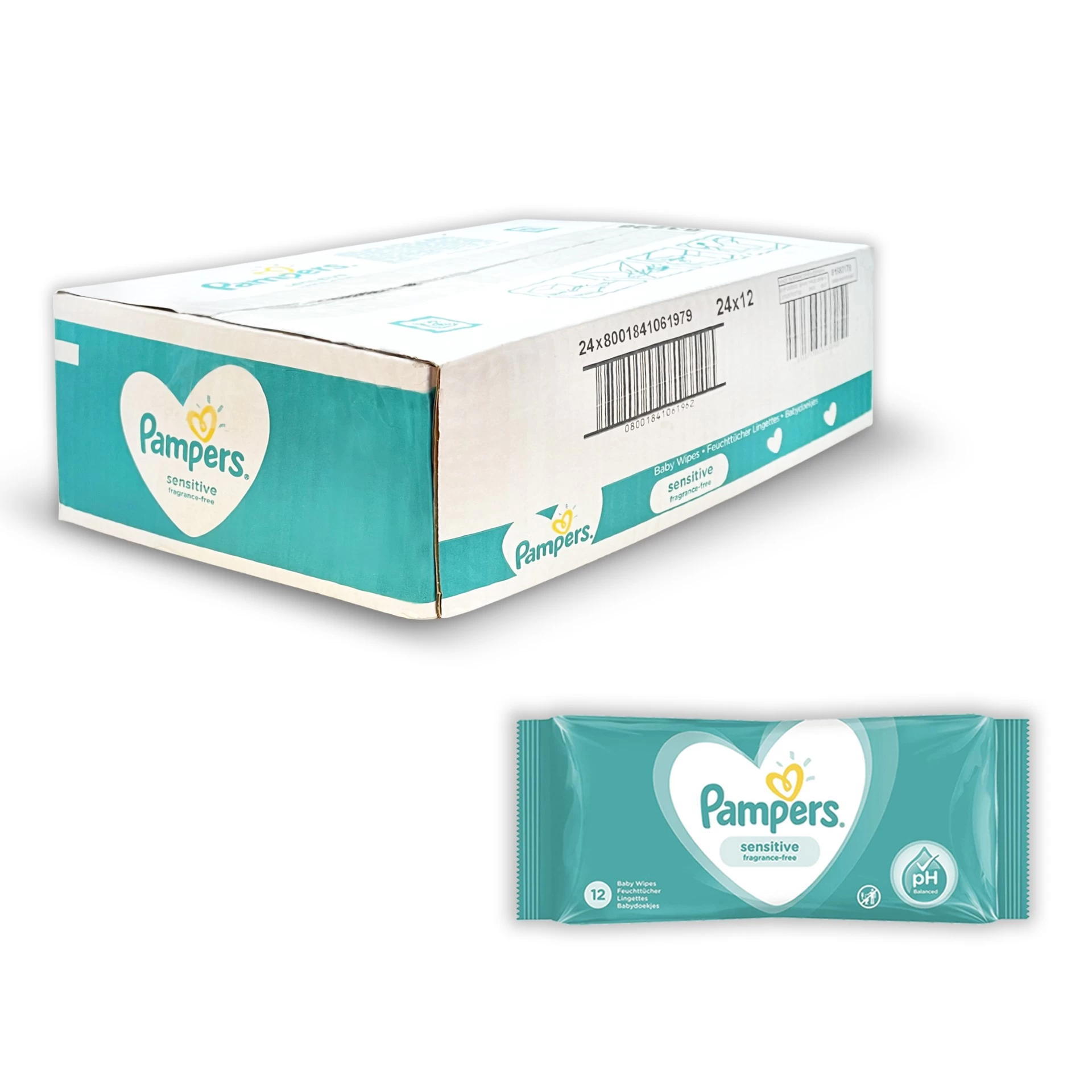 Prima Pampers Baby Sensitive Islak Havlu 24 Lü Fırsat Paket (288 Yaprak)