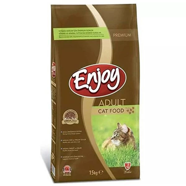 Enjoy Tavuklu Yetişkin Kedi Maması 15 Kg