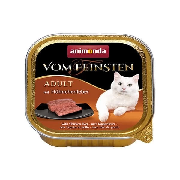 Animonda Tavuk Ve Ciğerli Yetişkin Konserve Kedi Maması 100 Gr