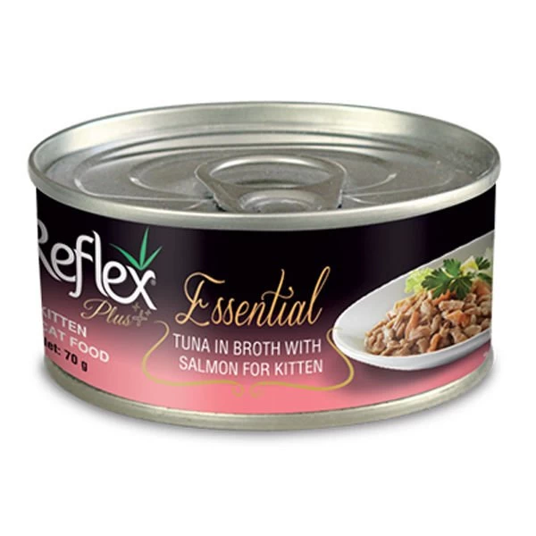 Reflex Plus Ton Balık Ve Somonlu Yavru Konserve Kedi Maması 70 Gr