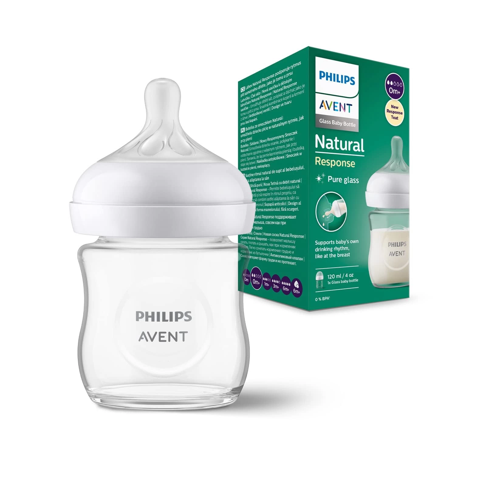 Philips Avent Natural Response Cam Biberon 0 Ay+120ml Scy930/01