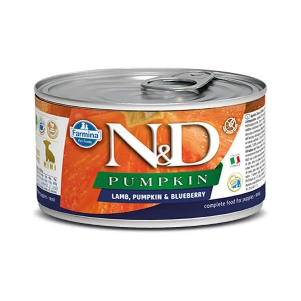 Nd Pumpkin Balkabaklı Kuzu Etli Yavru Konserve Köpek Maması 140 Gr