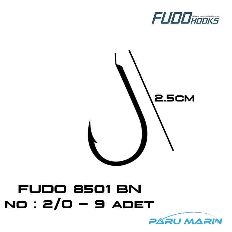 Fudo 8501 Rdsp-bn Red Snapper No:2/0 Olta İğnesi