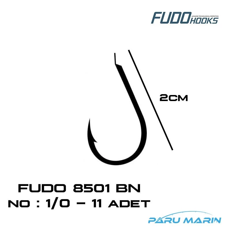 Fudo 8501 Rdsp-bn Red Snapper No:1/0 Olta İğnesi