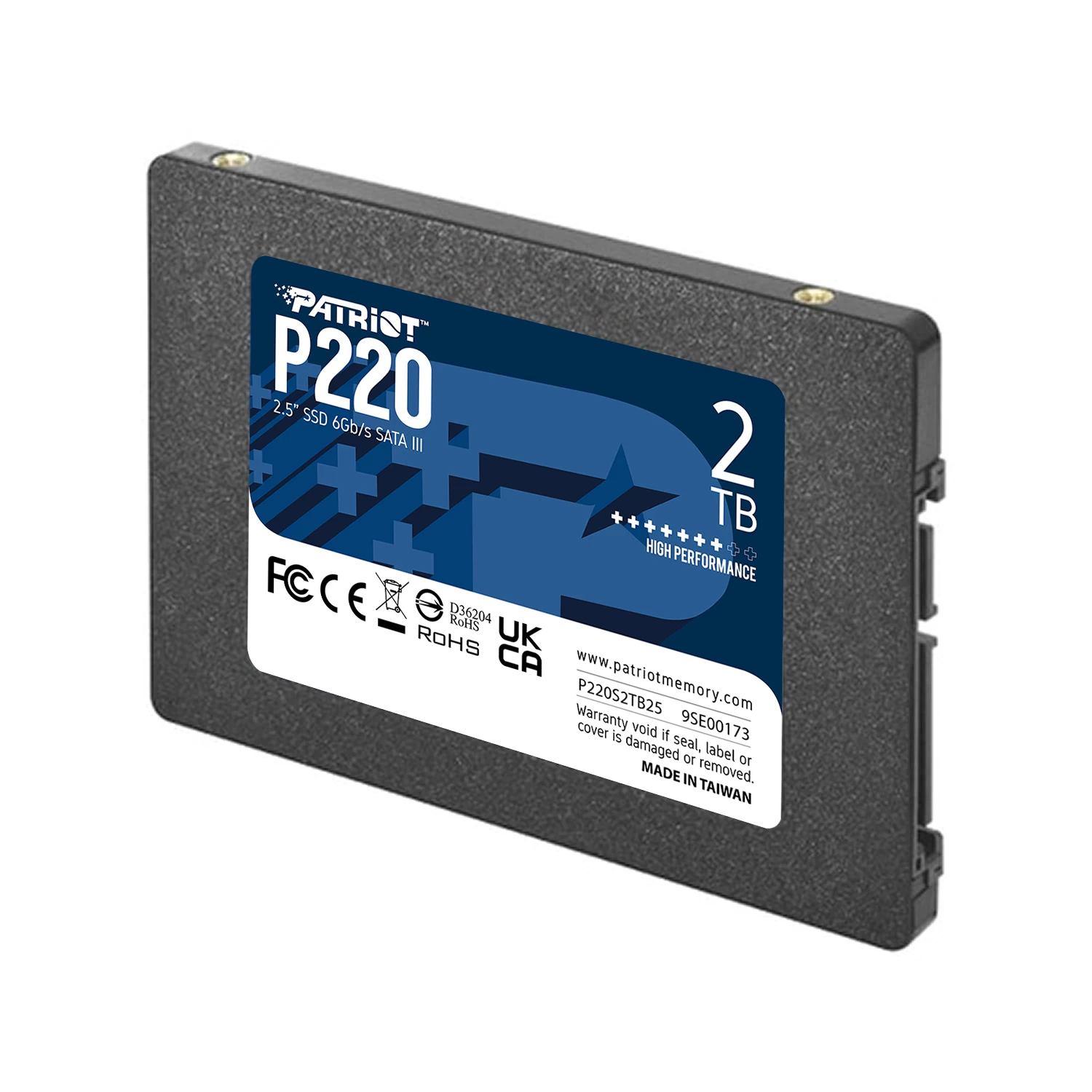 Patriot P220 2tb 550/500mb/s 2.5″ Sata3 Ssd Disk (p220s2tb25)