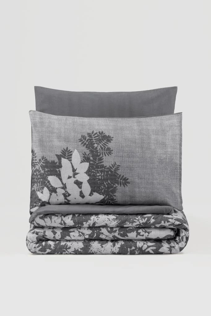 Cotton Box Dual Çift Kişilik Nevresim Takımı Lunt Antrasit