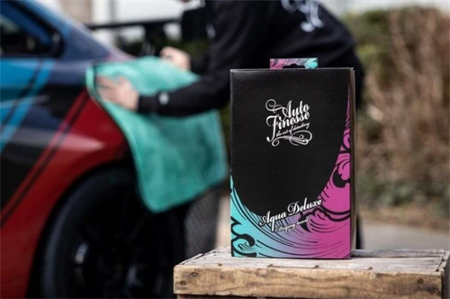 Auto Finesse - 1200gsm Kurulama Havlusu - Aqua Deluxe