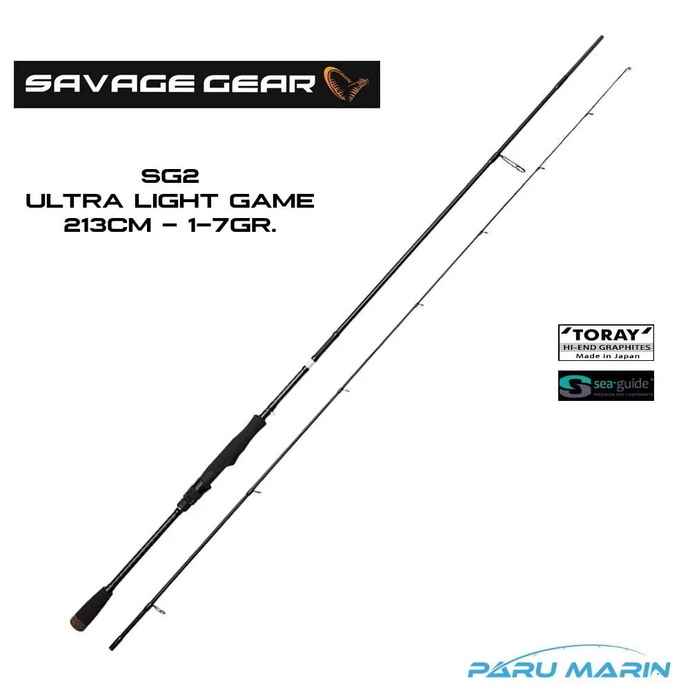 Savage Gear Sg2 Ultra Light Game 213cm 1-7gr. Kamış