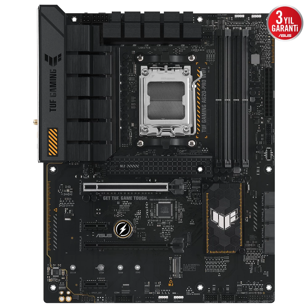 Asus Tuf Gaming A620-pro Wifi Ddr5 6400mhz Hdmi Dp  M.2 Atx