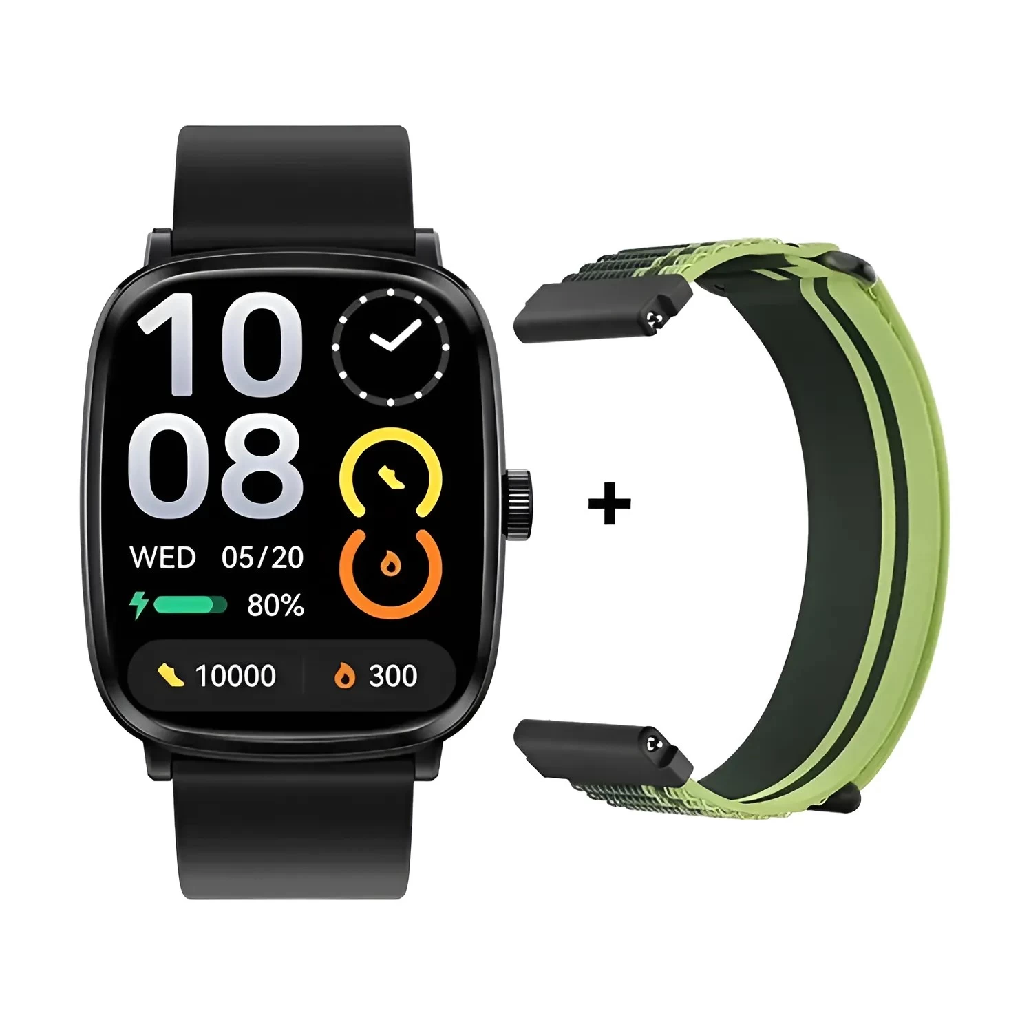 Haylou Rs5 Akilli Saat Siyah Sesli Gorusme