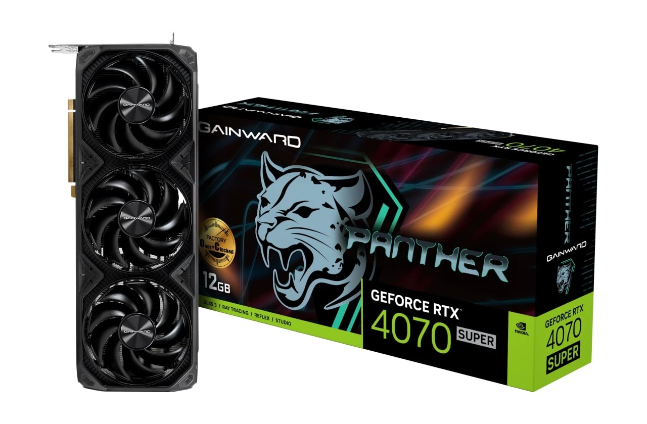 Gainward Rtx4070 Super Panther Oc 12gb Gddr6x 192bit