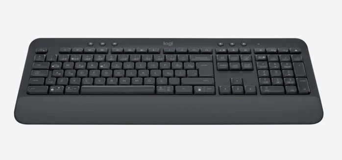 Logitech K650 Signature Kablosuz Klavye Grafit 920-010919