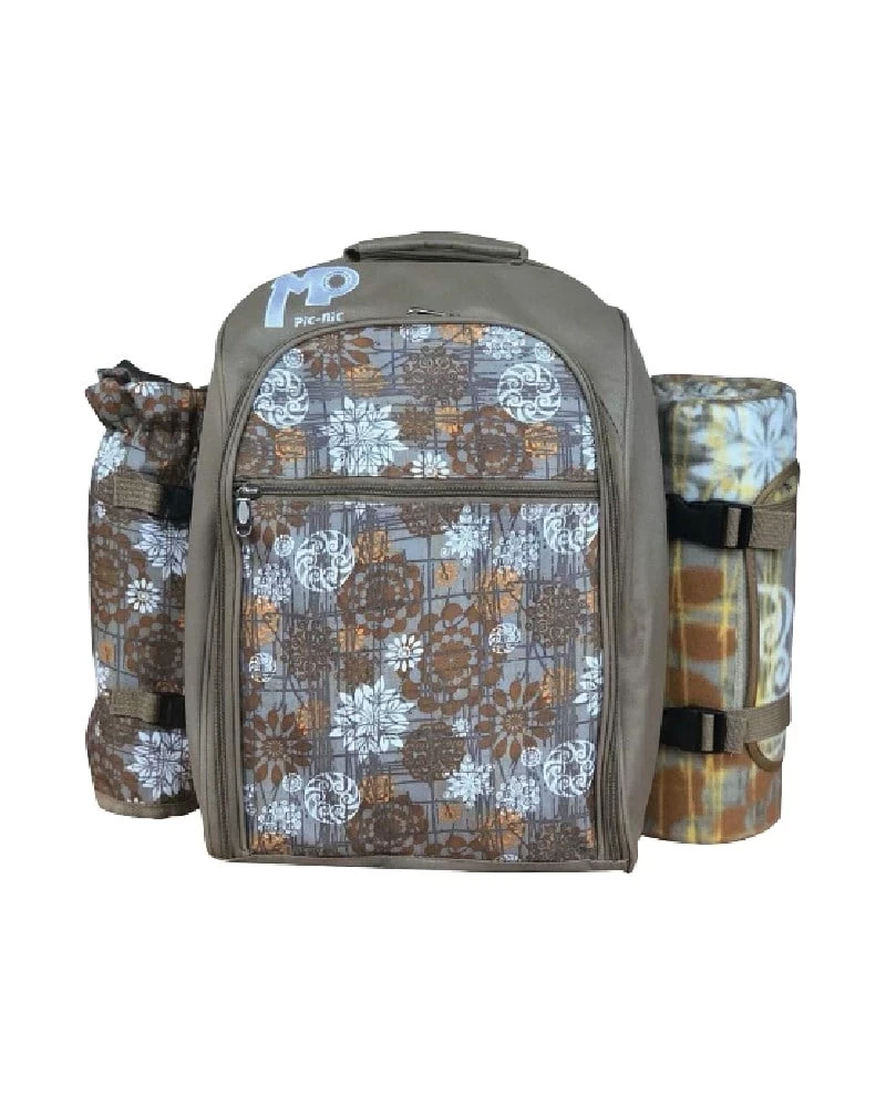 2 KİŞİlİk Battanİyelİ Pİknİk Çantasi