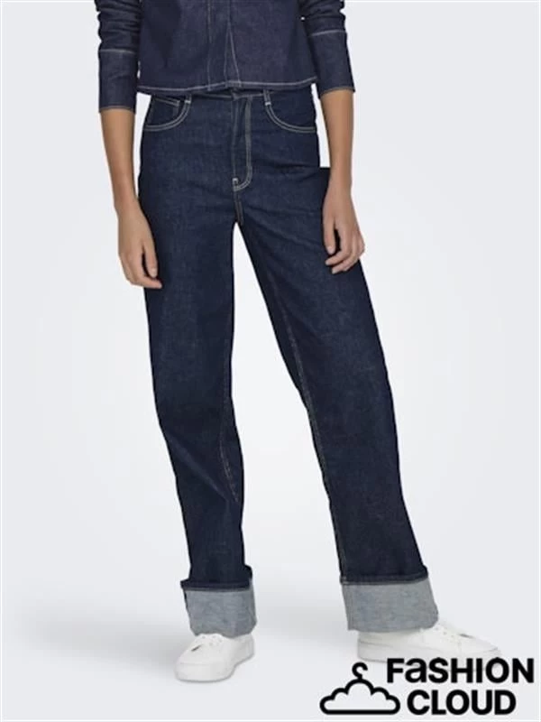 Only Yeni Nesil Mom Jean Kadın Pantolon  - Lacivert 26