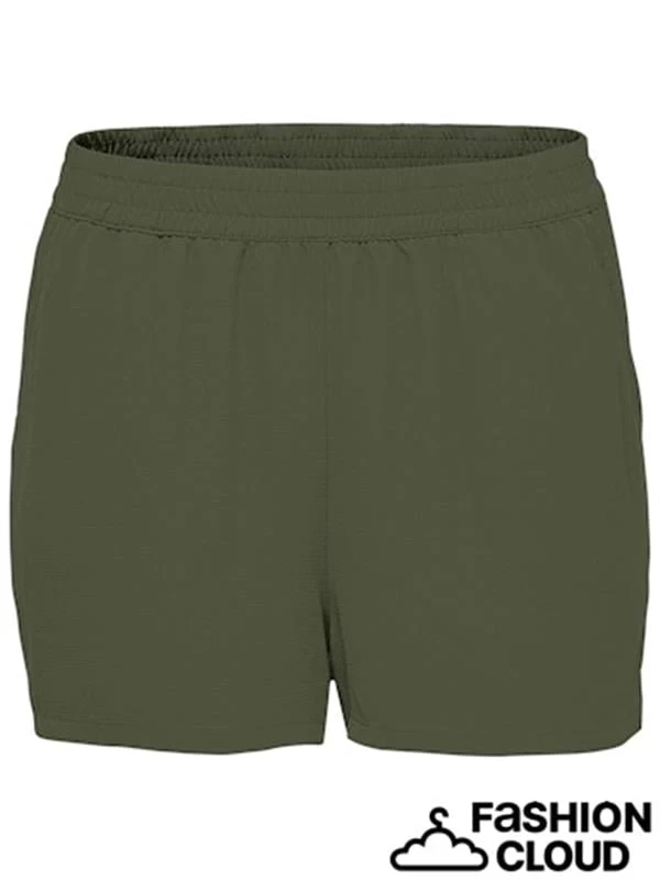 Only 15222182 Viskoze Rahat Kadın Şort  - Yeşil 40