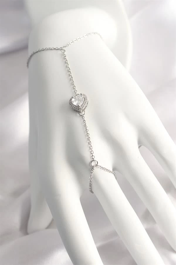 316l Çelik Gümüş Renk Kalp Model Şahmeran