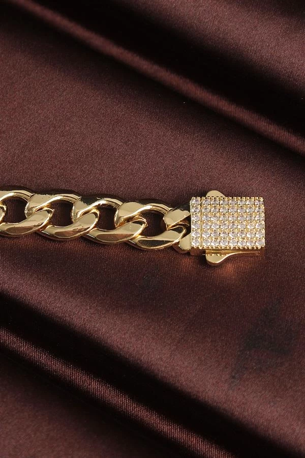 316l Çelik Vip Seri Gold Renk Gurmet Model Bileklik