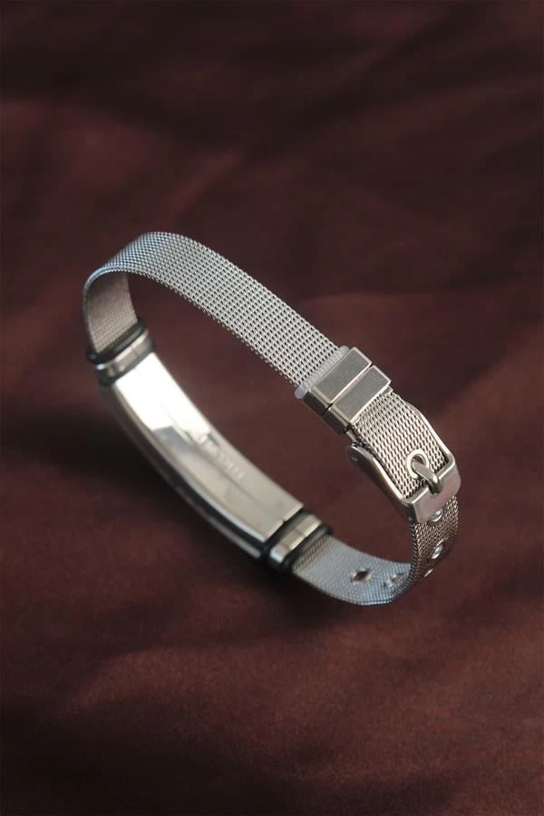 316l Çelik Siyah Antik Mısır Kartalı Ayarlanabilir Hasır Kordonlu Bileklik