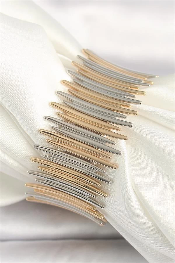 Pirinç Mix Renk Lastiklik Vip Seri Kadın Bileklik