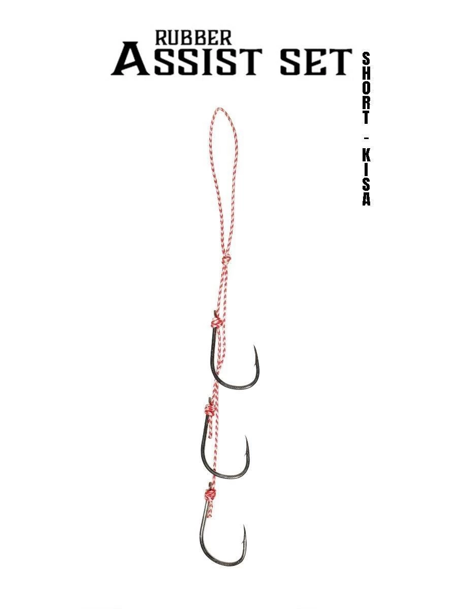 Fujin Rubber Üç Kancalı Assist Kısa 9cm 2 Adet H21-02