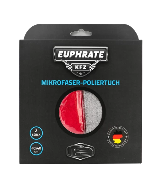 Suff Euphrate Kfz Parlak Mikrofiber Kurulama Bezi 40x40 2lİ