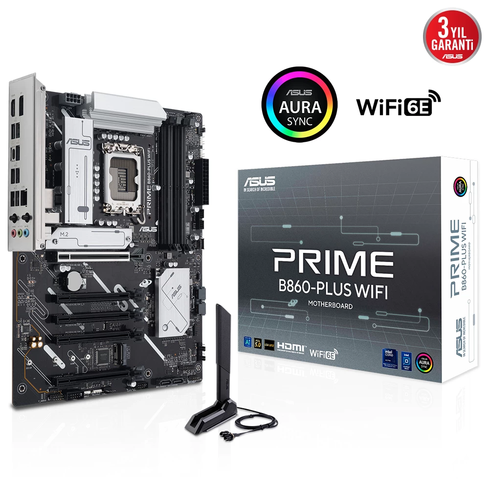 Asus Prime  B860-plus Wifi Soket 1851 Anakart
