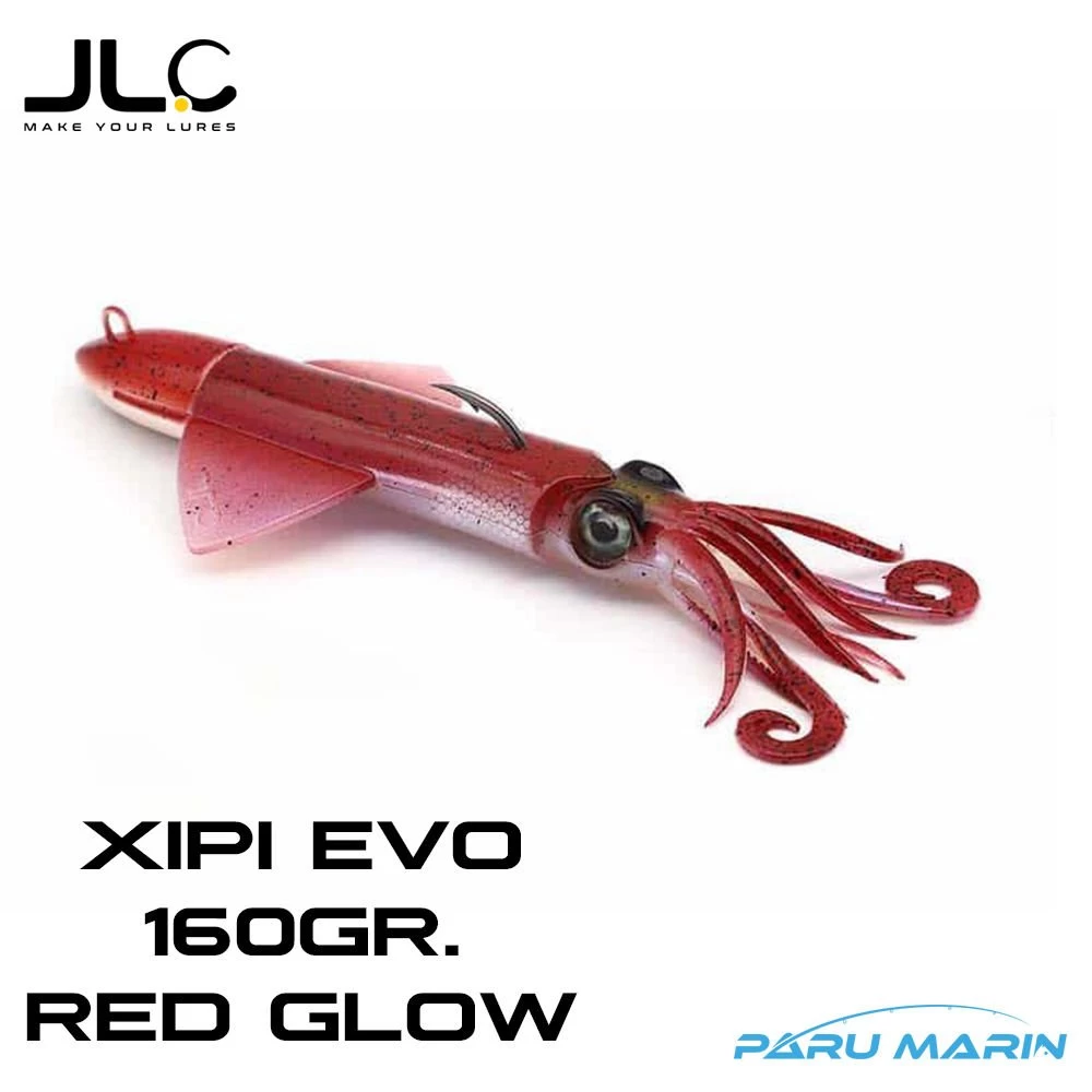 Jigging A La Carta Xipi Evo 160 Gr. Red Glow Silikon Yem