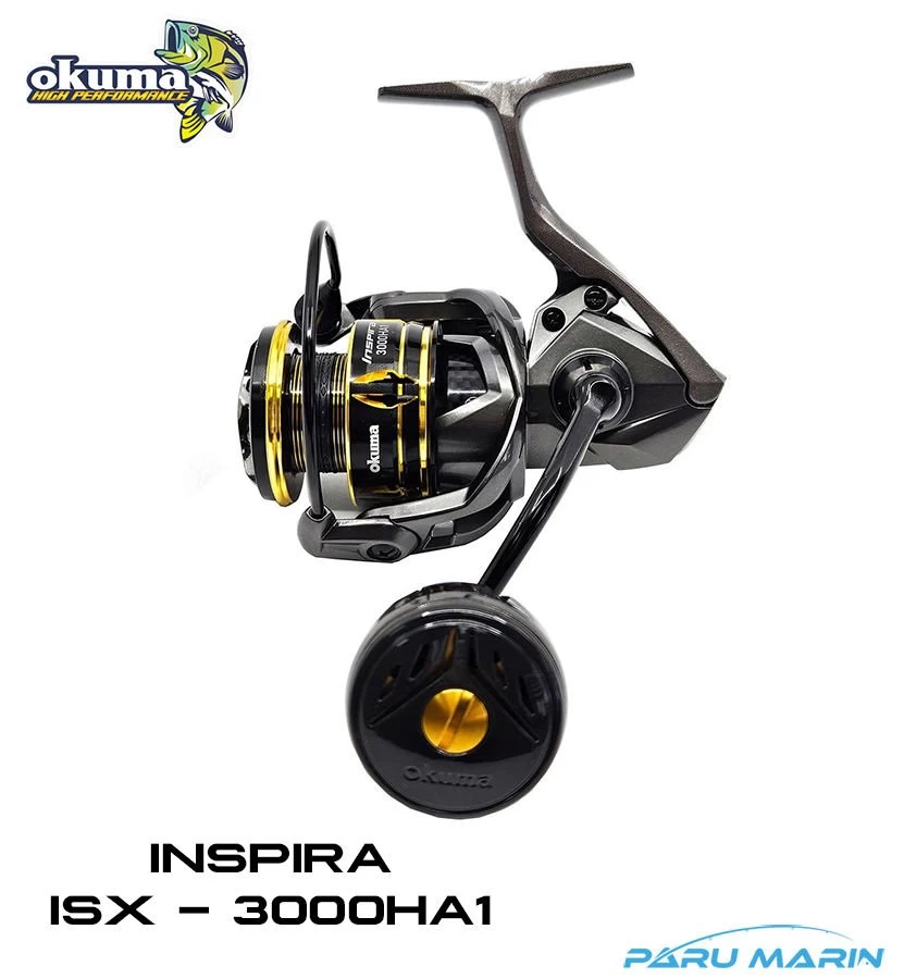 Okuma Inspira Isx-5000ha1  8+1bb Gunsmoke Olta Makinesi