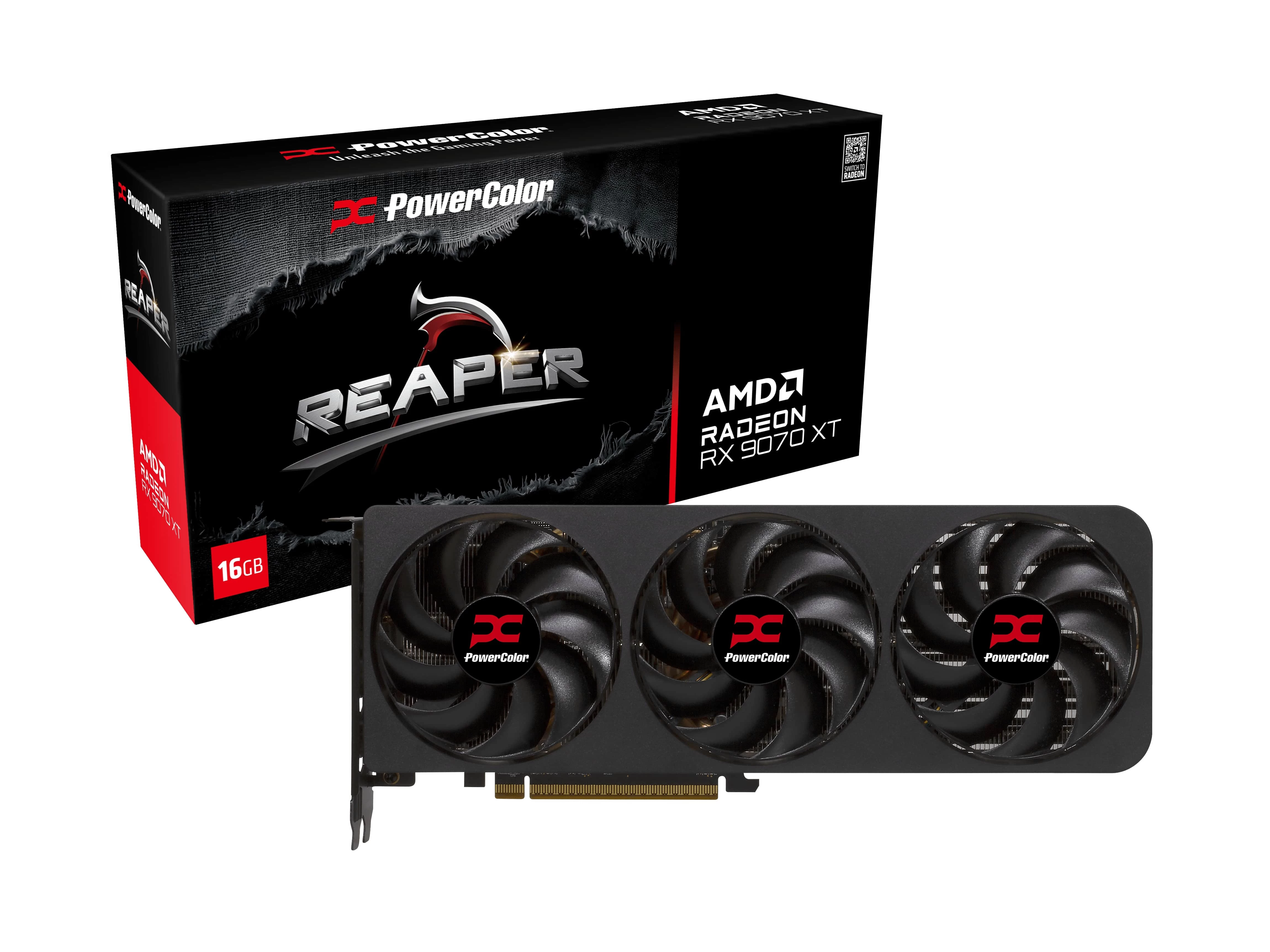 Powercolor Reaper Rx9070xt 16g-a Gddr6 256bit