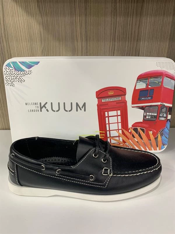 İç Dış Deri Erkek Ayakkabı - Renk : Siyah, Beden : 41