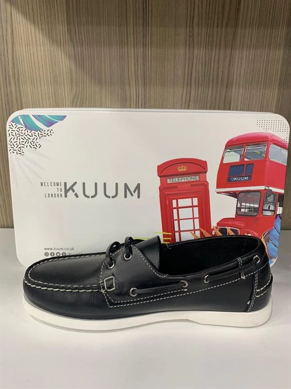 İç Dış Deri Erkek Ayakkabı - Renk : Siyah, Beden : 41