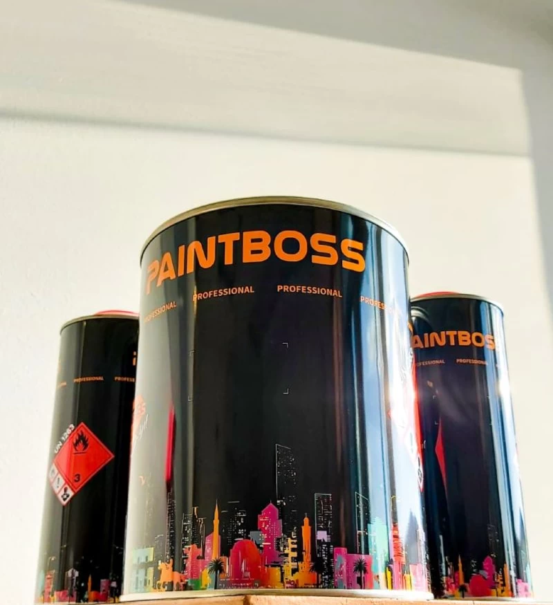 Paintboss 41540 Endüstriyel Rapid Boya Yari Mat Siyah 2,5 Kg (9005)