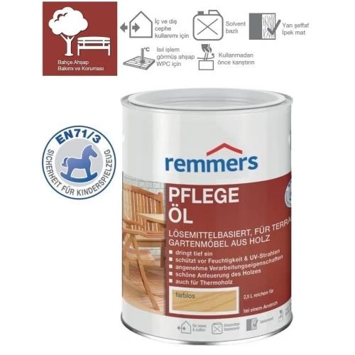 Remmers Pflege-Öl Sol.Baz.Dek Tik 0,75 Lt