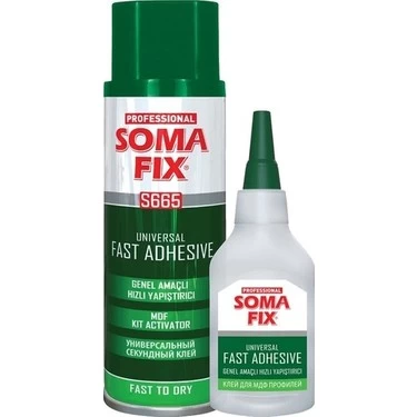 Somafix S663 Mdf Hizli Yapiştirici Set 200 Ml + 50 Gr (24)