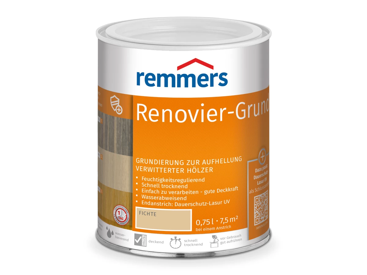 Remmers Renoviergrund Su Bazli Yenileme Astari 2,5 Lt