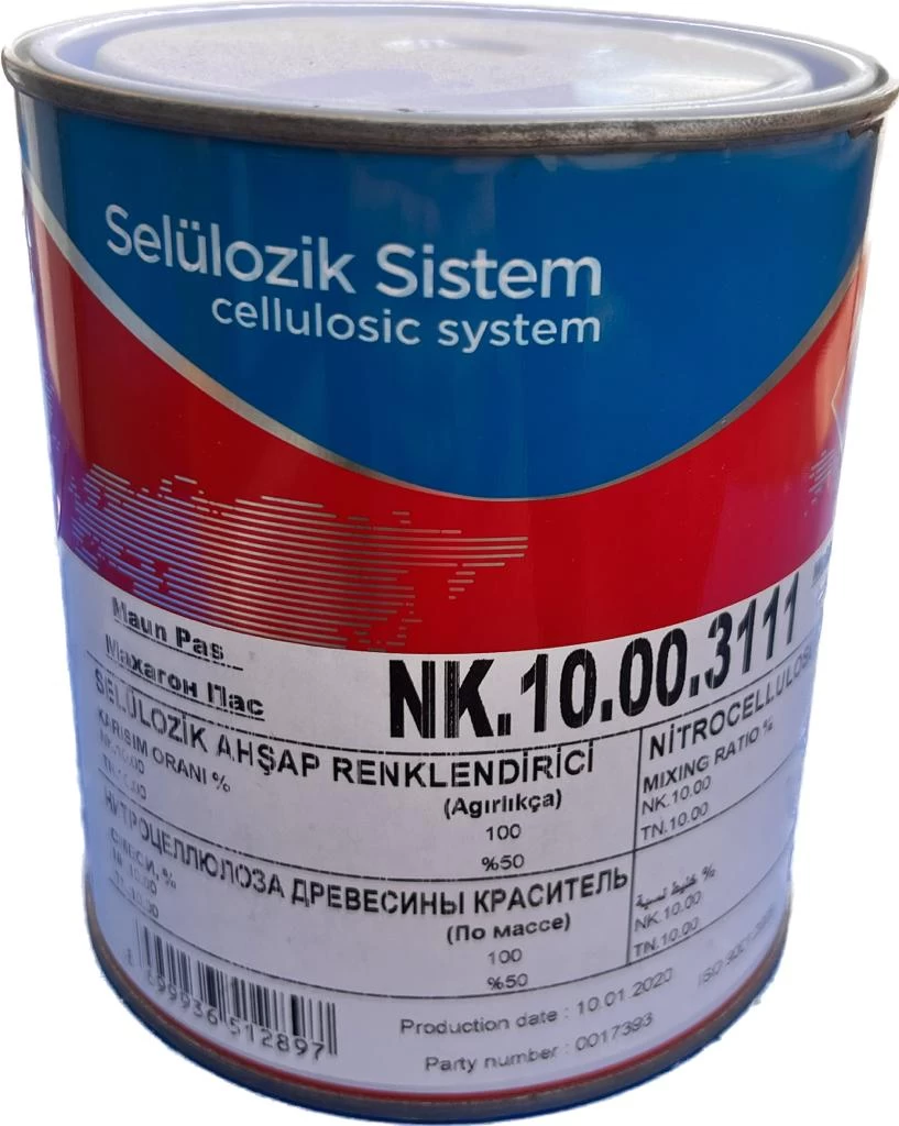 Polchem Nk10 Selülozik Renkli Vernik Maun Pas (3111) 0,85 Kg