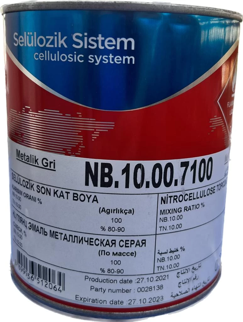 Polchem Nb10 Sell. Metalik Gri 0,75 Lt