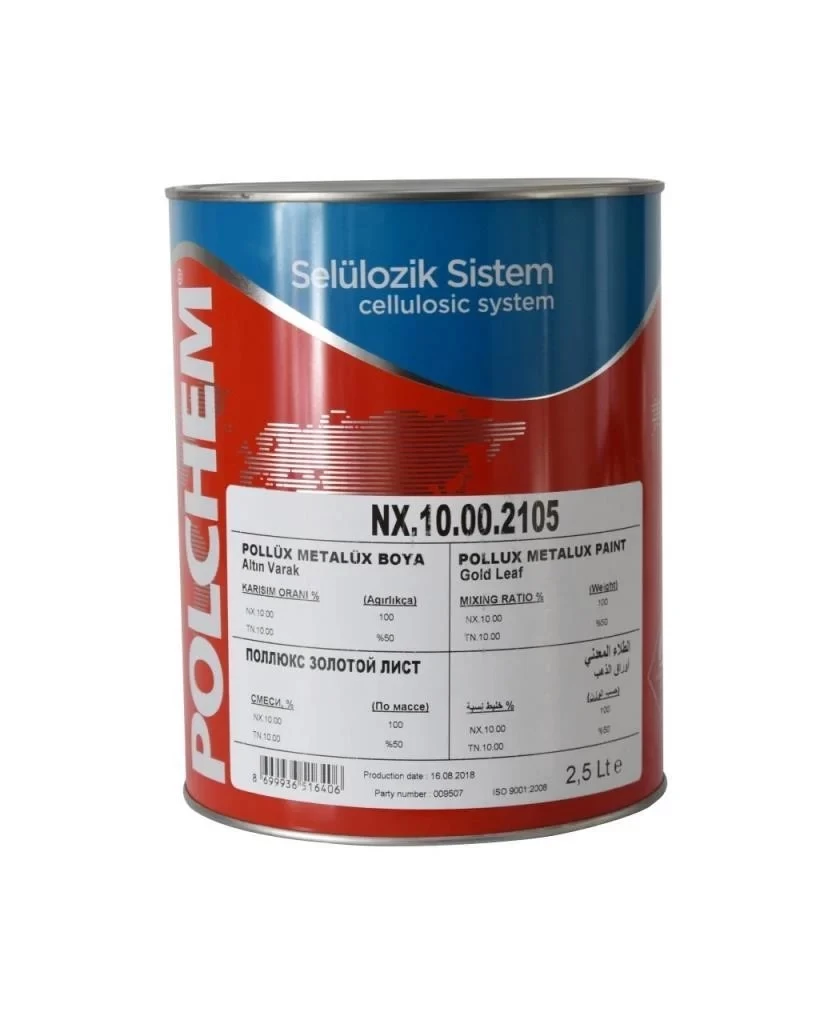 Polchem Nx10.00.2100 Metalüx Gold 0,75 Lt