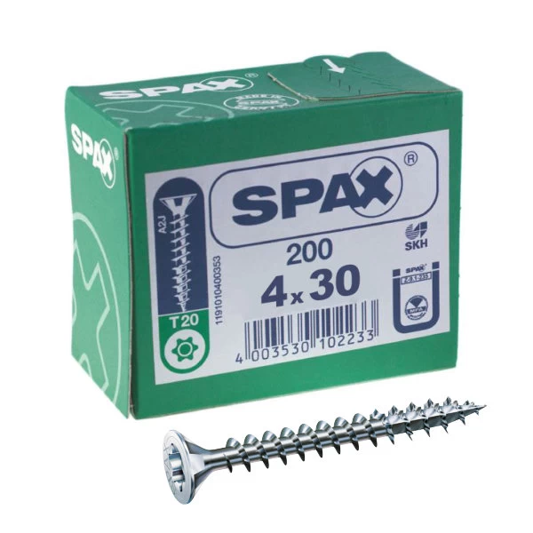 Spax Vida 4*30 (1000 Adet) Paket