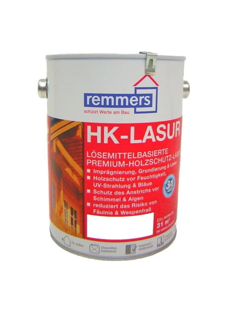 Remmers Hk-Lasur Sol.Baz. Kestane 0,75 Lt