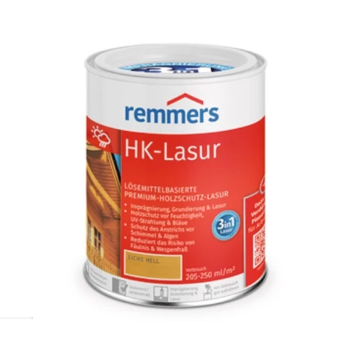 Remmers Hk-Lasur Sol.Baz. Eiche Rustikal 2,5 Lt