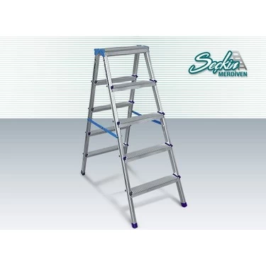 Seçkin Çift Çikişli Alüminyum Merdiven 5+5