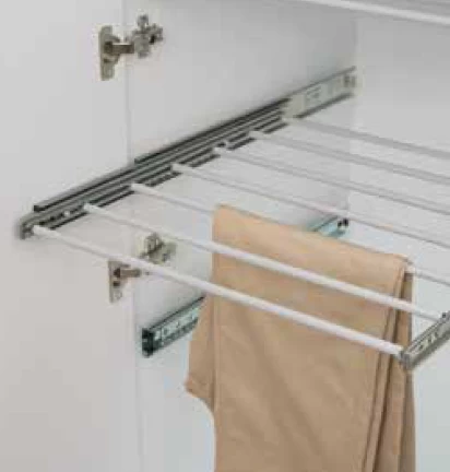 Huzur H 7003 Teleskopik Rayli Alüminyum Borulu Pantolonluk 60 Cm