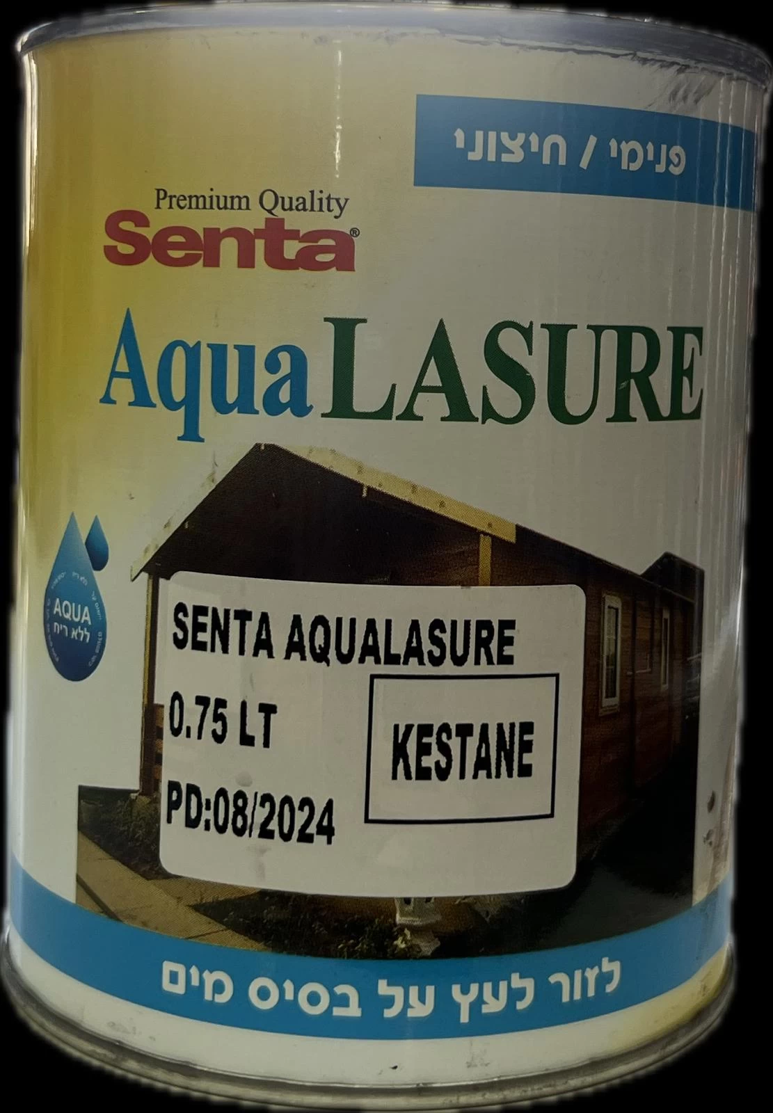 Senta Aqua Lasure Vernik Kestane 0,75 L