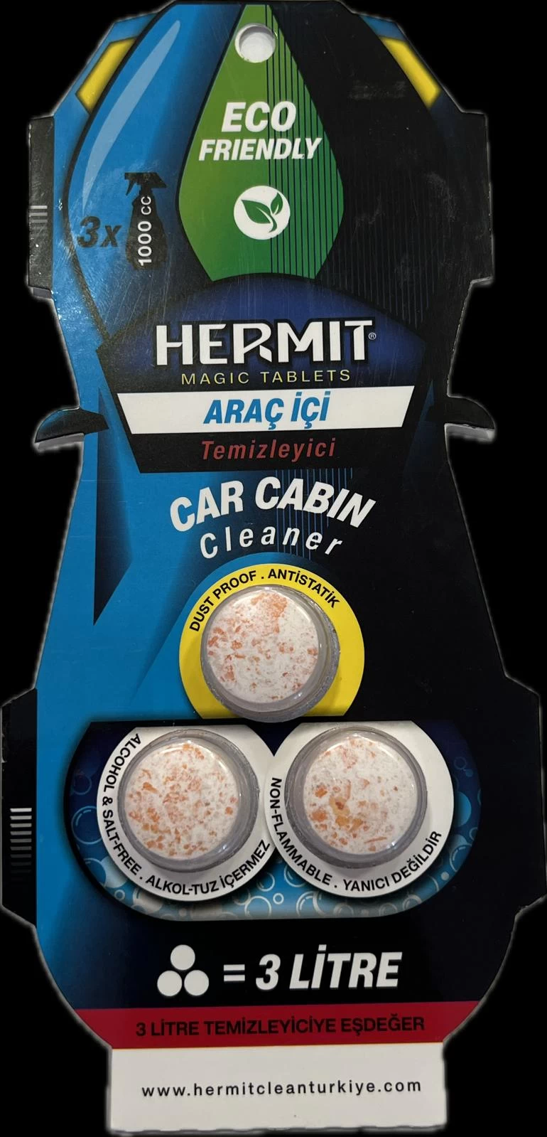Araç İçi Temizleyici Tablet