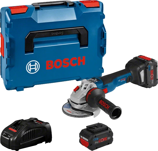 Bosch Gws 18V-10 Akülü Avuç Taşlama Kömürsüz 2*5.0 Ah Akü (115-125Mm)