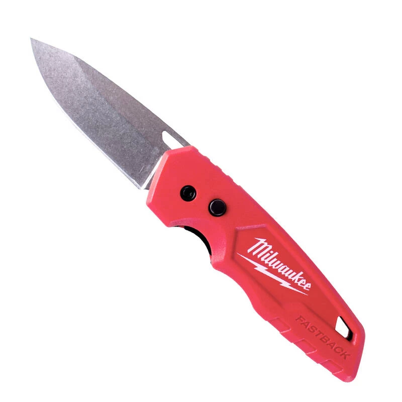 Milwaukee Fastback Pocket Knife Press And Flip