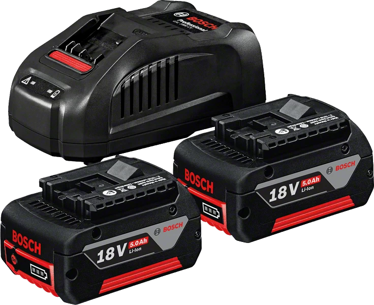Bosch Gal1880 Solo Başlangiç Seti Cv Şarj Aleti + 2X18V 5,0 Ah Akü