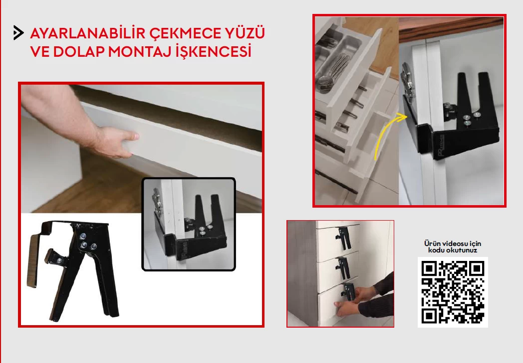 Pratİkmen Ayarli Çekmece YÜzÜ Ve Dolap Montaj İŞkencesİ (teklİ)