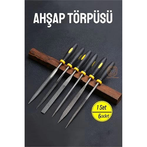 Modacar Ahşap Törpüsü 6 Model Ahşap Törpü Seti
